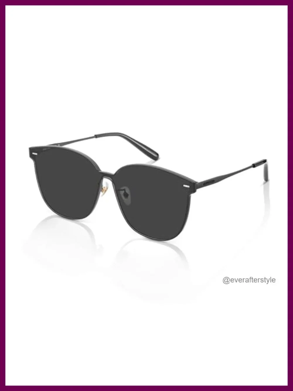 Retro Square Polarized Oversized Sunglasses UV400 Protection